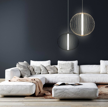 Lampa wisząca Treviso mini czarna (LP-798/1P S BK) - Light Prestige