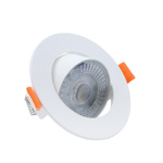 Ruchome oczko podtynkowe LED CCT białe (LP-1506/1RS WH) - Light Prestige